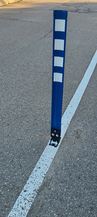 Signalisation piste de vélo.
