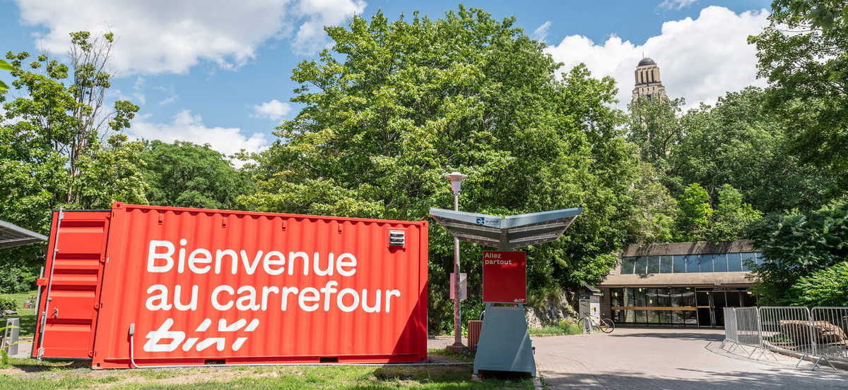 Installation Carrefour Bixi.