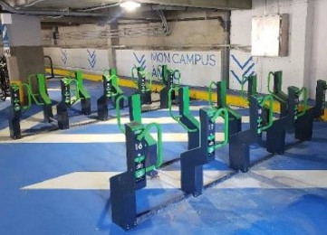 Supports vélos sécurisés BIKEEP